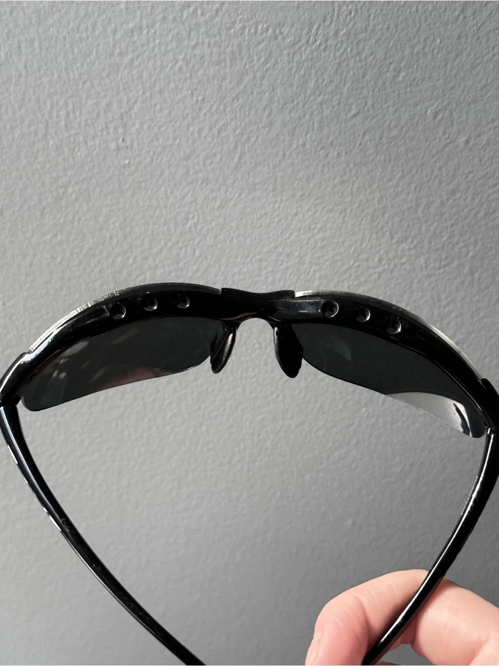Native Dash XR Iron Polarized Running Trail Sunglasses Black Y2K Wrap Sport